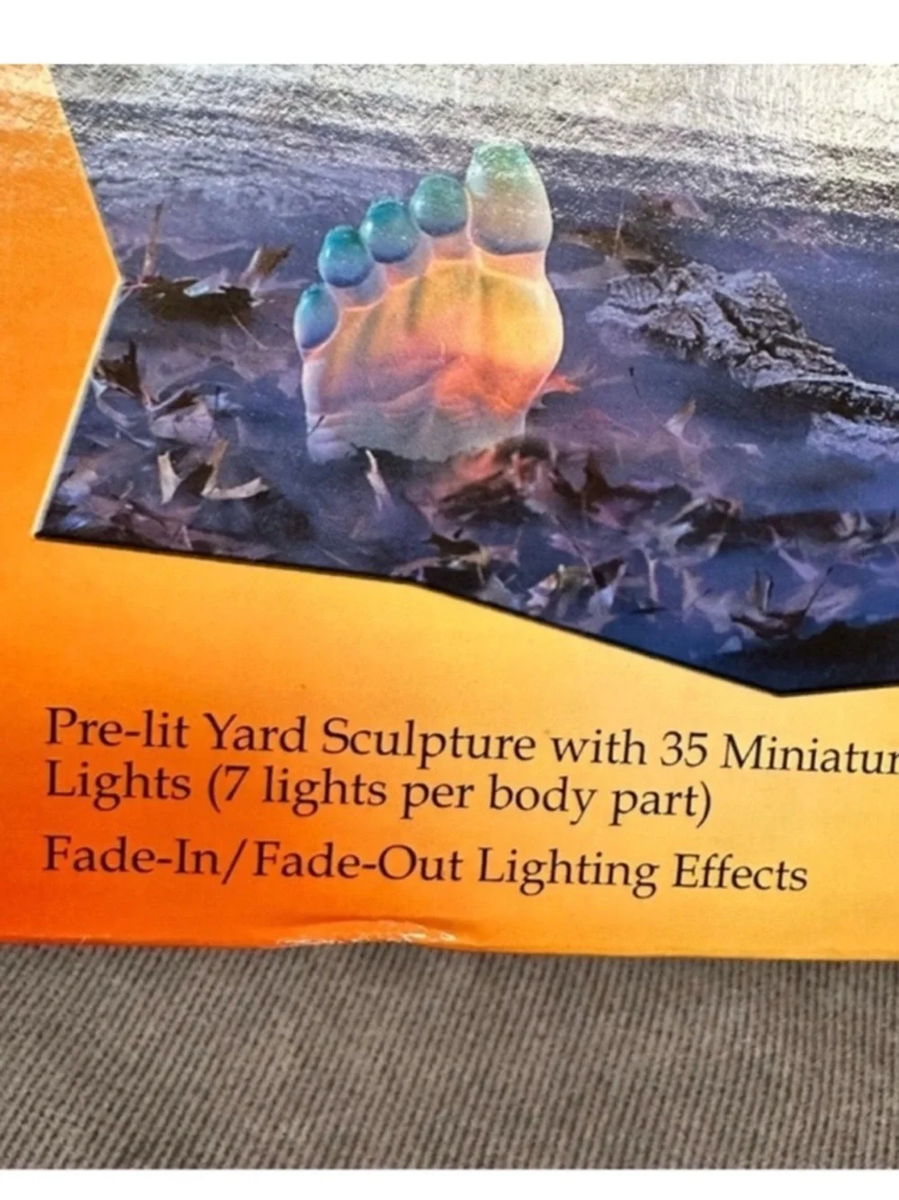 Life size Zombie Blow Mold Light Up Yard Decor 2001 Marcus the Carcass Halloween